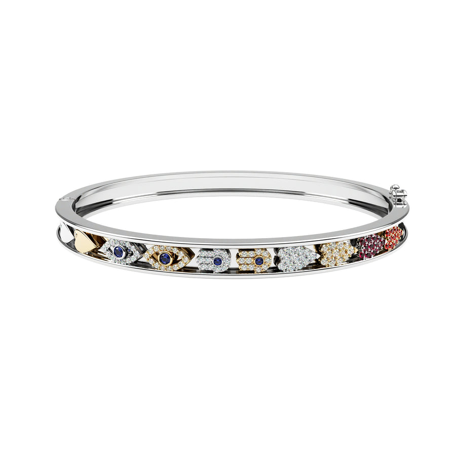 Personalized Glider Charm Bangle ™